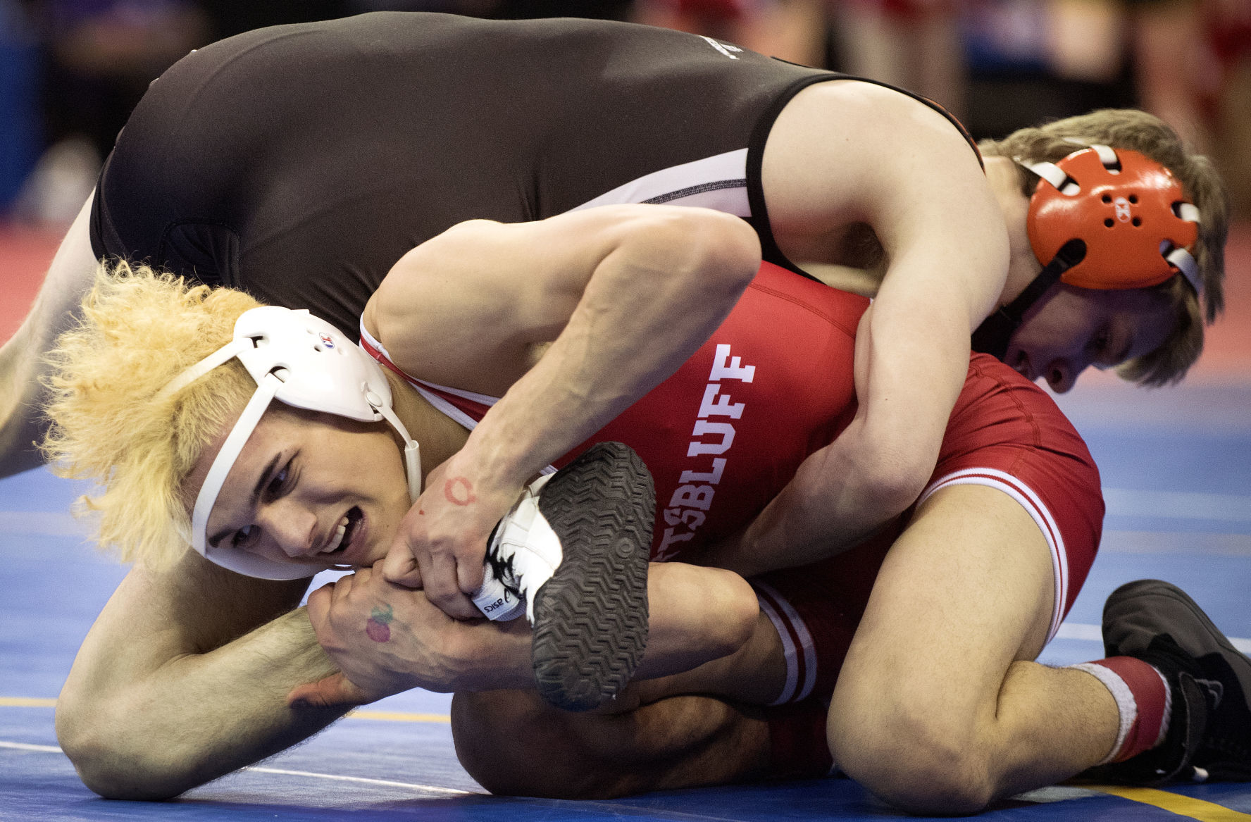 State wrestling semifinals, 2.15
